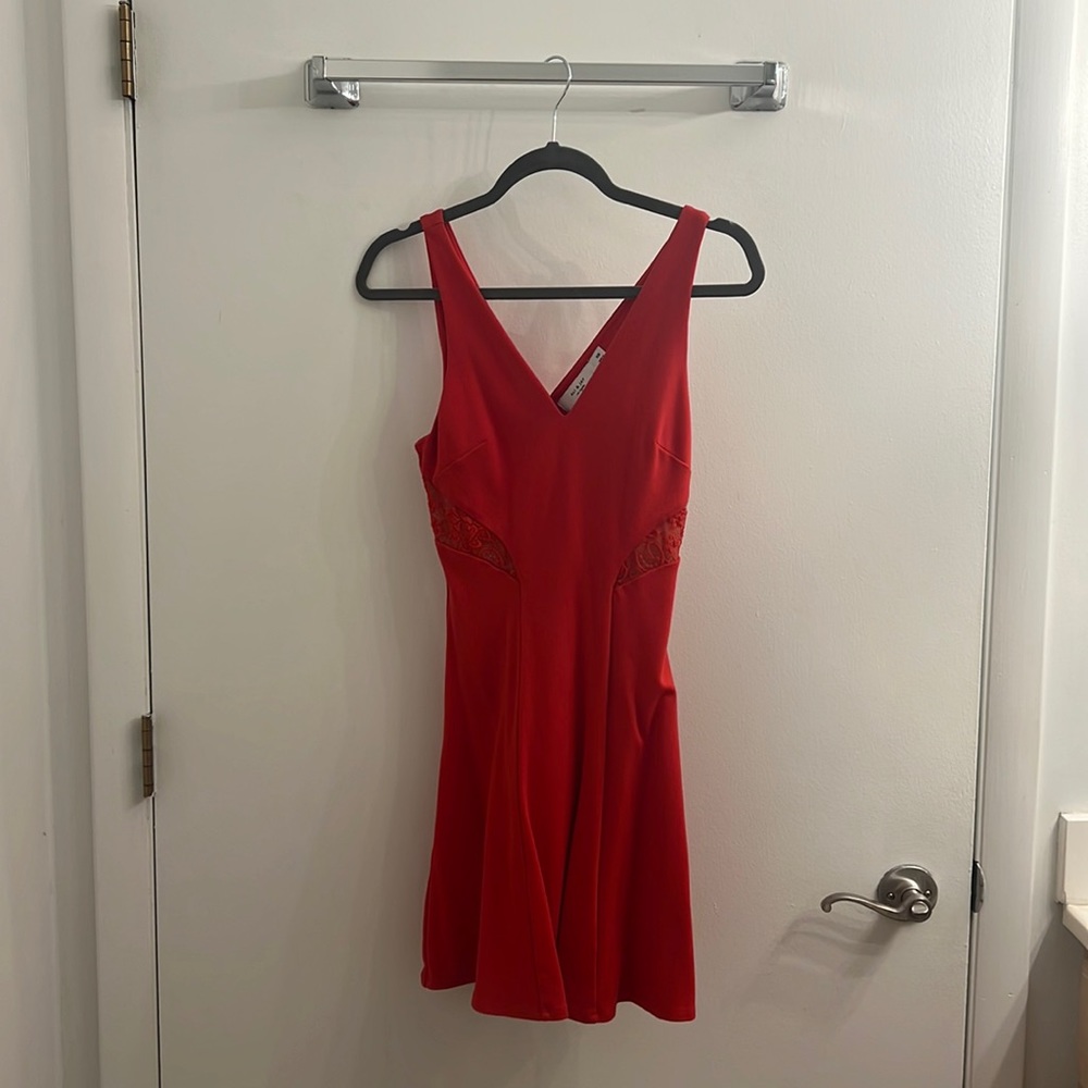 ALI & JAY red skater dress